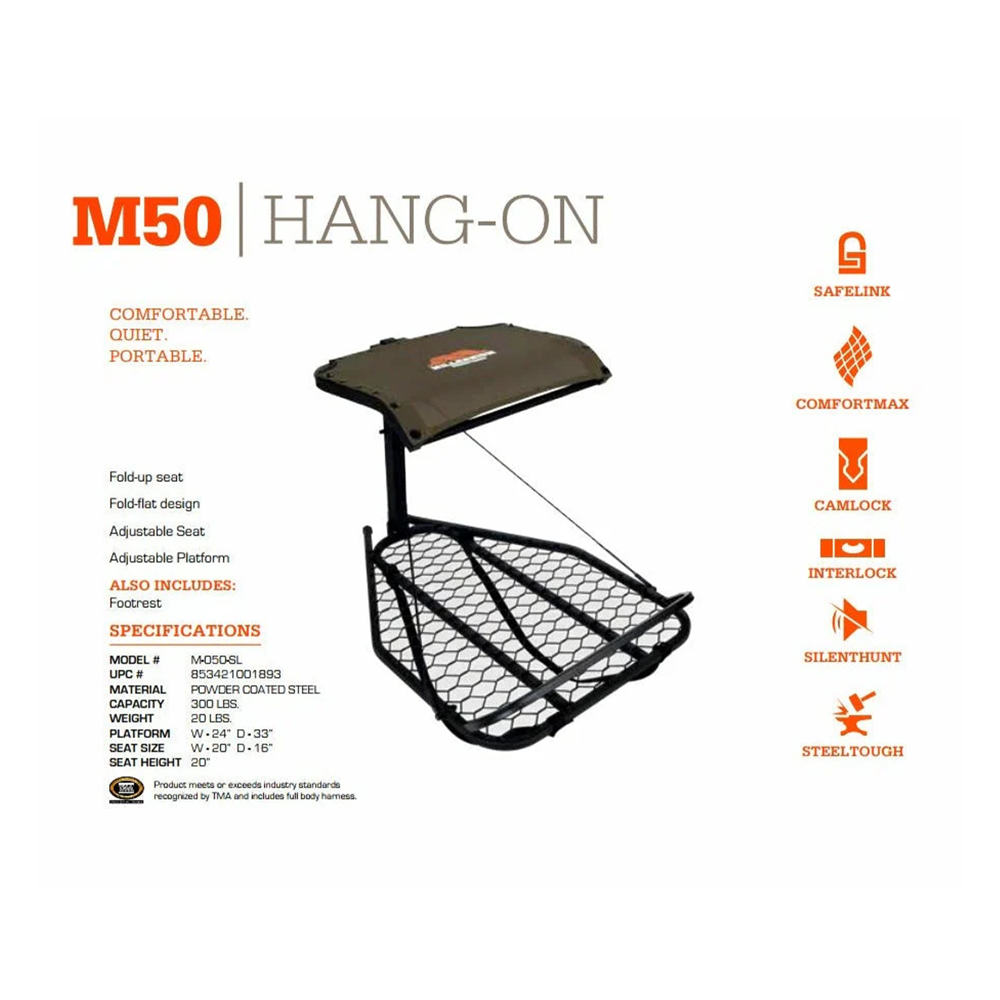 Millenium M50 Lock-on Treestand