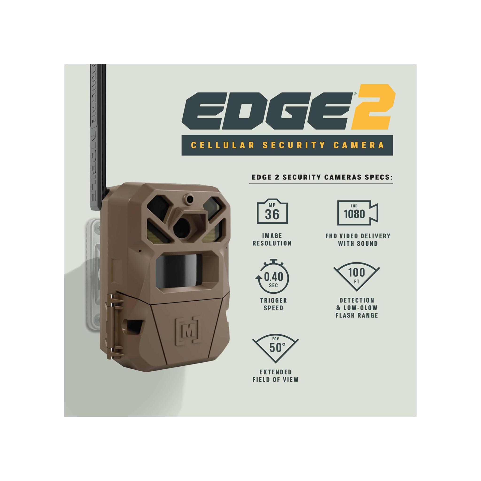 Moultrie EDGE 2 Cellular Trail Camera [2-PACK]